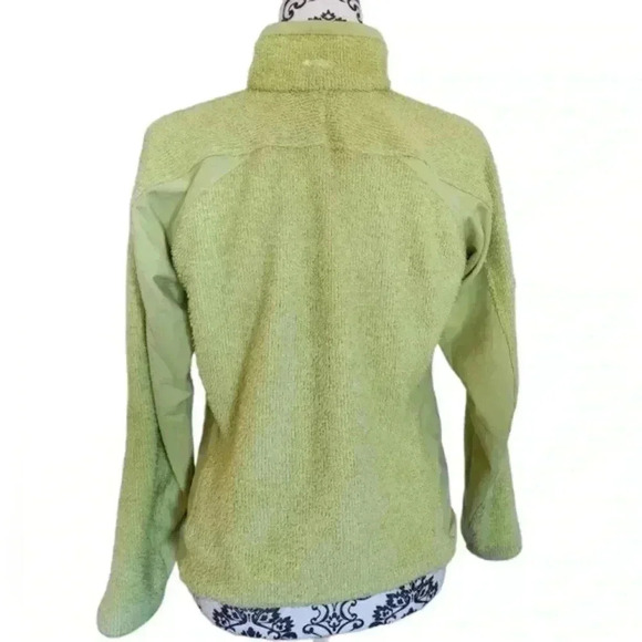 MEC Mountain Equipment Co-op Fleece Jacket Full Zip Green Women's size Medium - Picture 3 of 16